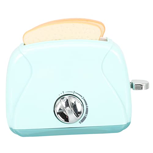 TOYANDONA Toaster Brotbackautomat Spielküchengerät Spielküchenzubehör Rollenspiel Toaster Küchengerät Rollenspiel Küchengeräte Kinderspielzeug Spieltoaster Kunststoff von TOYANDONA