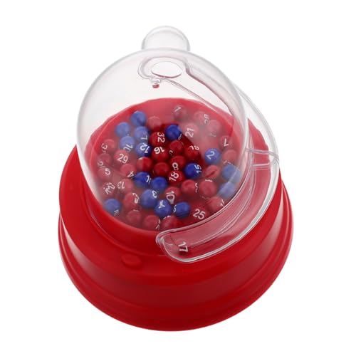TOYANDONA Tragbare Kleine Elektrische Lotto Maschine für Stabile und Zuverlässige Ziehung Vielseitiges Lotteriespiel Set für Unterhaltsame Familienpartys von TOYANDONA