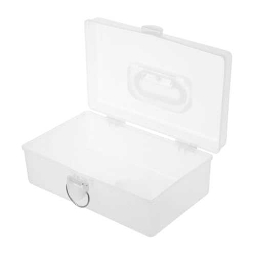 TOYANDONA Tragbare Mahjong Aufbewahrungsbox aus Kunststoff Große Kapazität für Mahjong Steine Perlen und Spielsteine Reise und Aufbewahrungslösung für Zuhause von TOYANDONA