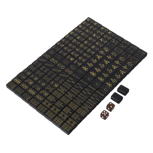 TOYANDONA Tragbares Chinesisches Mahjongspiel mit Würfeln für Outdoor Aktivitäten und Familienunterhaltung Kompakte und Leicht zu Verstauende Spieloption TOYANDONA Tragbares Chinesisches Mahjongspiel mit Würfeln für Outdoor Aktivitäten und Familienunterhaltung Kompakte und Leicht zu Verstauende Spieloption von TOYANDONA
