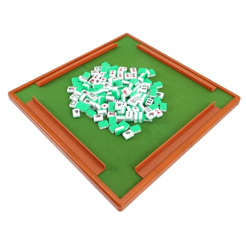 TOYANDONA Tragbares Mini Mahjong Set mit Gravierten Steinen Kompaktes Reisespiel für Zuhause und Party Vollständiges Zubehör Langlebig und Leicht für Familien und Freunde Zufällige Farbe TOYANDONA Tragbares Mini Mahjong Set mit Gravierten Steinen Kompaktes Reisespiel für Zuhause und Party Vollständiges Zubehör Langlebig und Leicht für Familien und Freunde Zufällige Farbe von TOYANDONA