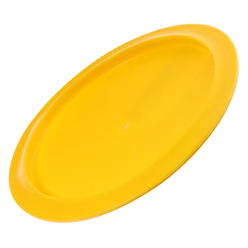 TOYANDONA Trainingsgerät Pitching Disc Softball Pitching Training Flying Softball Pitching Ausdauerhilfe Discs Werfer Pitching Mechanics Tool Softball Pitching Mat TPE Gelb von TOYANDONA