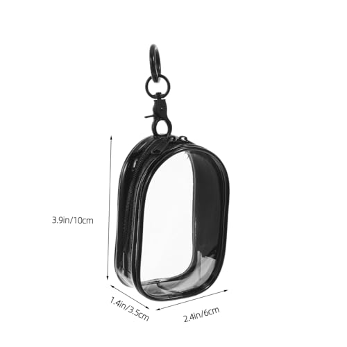 TOYANDONA Transparente PVC Figuren Aufbewahrungstasche mit Schlüsselanhänger Tragbare Aufbewahrungstasche für Puppen und Kleine Spielzeuge Robust und Leicht für Sammler und Unterwegs TOYANDONA Transparente PVC Figuren Aufbewahrungstasche mit Schlüsselanhänger Tragbare Aufbewahrungstasche für Puppen und Kleine Spielzeuge Robust und Leicht für Sammler und Unterwegs von TOYANDONA