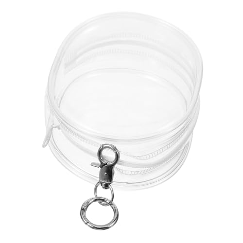 TOYANDONA Transparente Puppentragetasche PVC mit Metallhaken Leichte und Strapazierfähige Aufbewahrungstasche für Puppen Praktischer Organizer für Unterwegs als Puppenzubehör TOYANDONA Transparente Puppentragetasche PVC mit Metallhaken Leichte und Strapazierfähige Aufbewahrungstasche für Puppen Praktischer Organizer für Unterwegs als Puppenzubehör von TOYANDONA