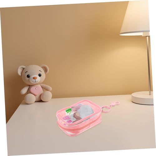 TOYANDONA Mini-transparent-displaytasche Mit Doppelreißverschluss Hängevitrine Für Plüschpuppen Und Figuren Durchsichtige Spielzeugtasche Leicht Und Tragbar Für Sammlerstücke Und TOYANDONA Mini-transparent-displaytasche Mit Doppelreißverschluss Hängevitrine Für Plüschpuppen Und Figuren Durchsichtige Spielzeugtasche Leicht Und Tragbar Für Sammlerstücke Und von TOYANDONA