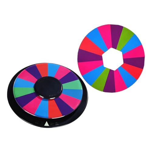 TOYANDONA Trinkspiel Drehbares Partyspiel Felder Doppelseitig Ktv Spielrad DIY Trinkspiel Unterhaltung Spielbrett für Erwachsene Bar Silvester TOYANDONA Trinkspiel Drehbares Partyspiel Felder Doppelseitig Ktv Spielrad DIY Trinkspiel Unterhaltung Spielbrett für Erwachsene Bar Silvester von TOYANDONA