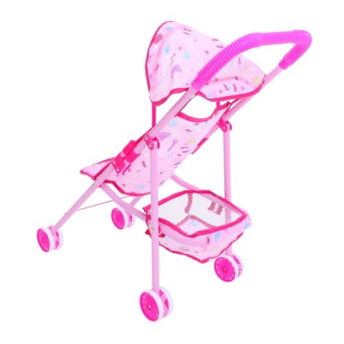 TOYANDONA Trolley- Korb Zubehör faltbar Falten Dolly vorgeben spielzeuge Kindertrolley -Kinderwagen für Kleinkinder Kinderspielzeug bewegliches Kinderwagenmodell Stoff Rosa TOYANDONA Trolley- Korb Zubehör faltbar Falten Dolly vorgeben spielzeuge Kindertrolley -Kinderwagen für Kleinkinder Kinderspielzeug bewegliches Kinderwagenmodell Stoff Rosa von TOYANDONA