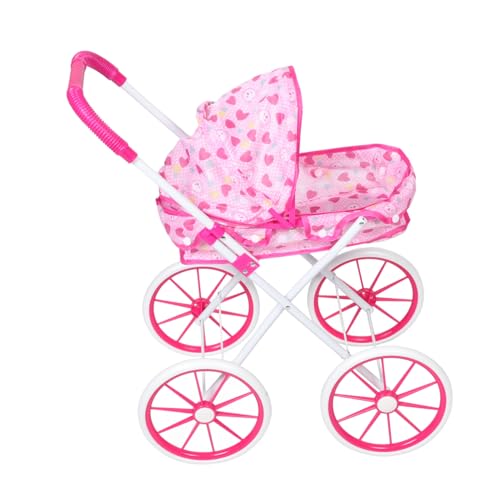 TOYANDONA Trolley- Puppe Regenschirm Kinderwagen -einkaufswagen -babytrage Kleinkind-Kinderwagen Kinderwagen Einkaufswagen Oxford-Stoff Rosa TOYANDONA Trolley- Puppe Regenschirm Kinderwagen -einkaufswagen -babytrage Kleinkind-Kinderwagen Kinderwagen Einkaufswagen Oxford-Stoff Rosa von TOYANDONA