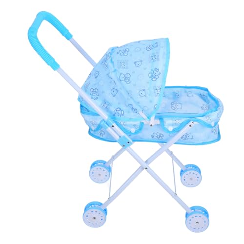 TOYANDONA Trolley- Puppe Vorgeben Mit Klein Für Mädchen Sitz Kinderwagen -babyzubehör Mikro-Layout-Ornament Spielhauszubehör Sky-Blue Polyester TOYANDONA Trolley- Puppe Vorgeben Mit Klein Für Mädchen Sitz Kinderwagen -babyzubehör Mikro-Layout-Ornament Spielhauszubehör Sky-Blue Polyester von TOYANDONA