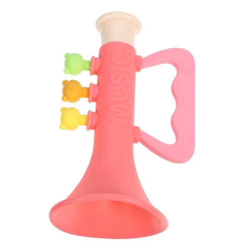 TOYANDONA Spielzeug-trompeten Fußball Rotes Silikon Cartoon-trompete Horn Musikinstrument für Geburtstagsfeiern Campingausflüge TOYANDONA Spielzeug-trompeten Fußball Rotes Silikon Cartoon-trompete Horn Musikinstrument für Geburtstagsfeiern Campingausflüge von TOYANDONA