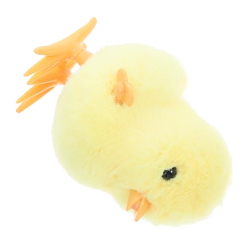 TOYANDONA Uhrwerkspielzeug glückliche Dekoration Außendekoration Plüsch Frühling Aufziehspielzeug Huhn Osterspielzeug in Tierform lustige uhrwerk Plastik Yellow TOYANDONA Uhrwerkspielzeug glückliche Dekoration Außendekoration Plüsch Frühling Aufziehspielzeug Huhn Osterspielzeug in Tierform lustige uhrwerk Plastik Yellow von TOYANDONA