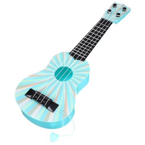 TOYANDONA Ukulele Für Mini-gitarrenspielzeug Ukulele-Gitarre Für Schlagzeug Für Gitarrenmodell Aus Kunststoff Gitarrenmodell Für Kleinkinder Simulationsgitarren Plastik von TOYANDONA