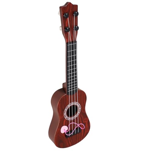 TOYANDONA Ukulele Großes Rotes Musikinstrument für Kleinkinder Pädagogisches Gitarrenspielzeug mit Vier Saiten Handliches im Tragekoffer für Musikförderung TOYANDONA Ukulele Großes Rotes Musikinstrument für Kleinkinder Pädagogisches Gitarrenspielzeug mit Vier Saiten Handliches im Tragekoffer für Musikförderung von TOYANDONA