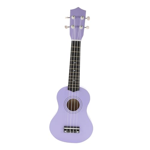 TOYANDONA Ukulele aus Holz Lila Simulierter Gitarren Look Pädagogisches Musikinstrument für Frühe Musikalische Glatte Oberfläche Sicher für Ab Jahren TOYANDONA Ukulele aus Holz Lila Simulierter Gitarren Look Pädagogisches Musikinstrument für Frühe Musikalische Glatte Oberfläche Sicher für Ab Jahren von TOYANDONA
