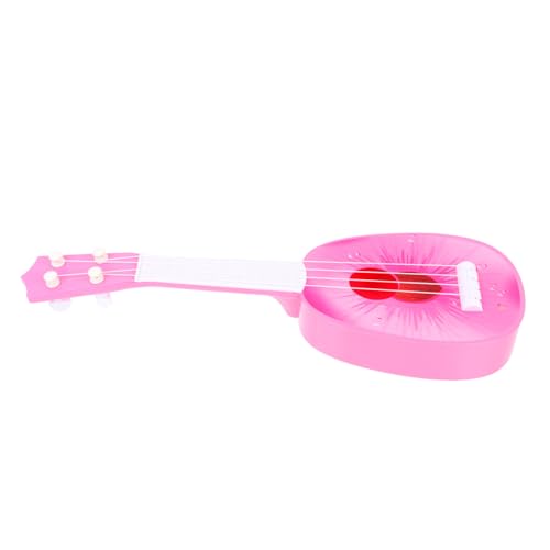 TOYANDONA Ukulele für Kindgerechtes Musikinstrument aus Kunststoff Lernspielzeug für Anfänger Realistische Simulation Geschenk und Früherziehungsspielzeug von TOYANDONA