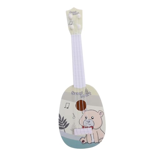 TOYANDONA Ukulele für kinderinstrumente musikinstrumente musikspielzeug Toys Kid Toys frühes musikalisches Lernspielzeug imitiertes Gitarrenspiel Plastik von TOYANDONA