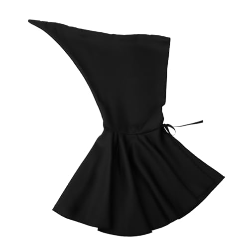 TOYANDONA Umhang für Bühnenauftritte Halloween umhang Halloween Costume gotischer Kapuzenmantel -Kostüm Mäntel Halloween-Party-Cosplay-Stütze Umhang für Halloween Polyester Black TOYANDONA Umhang für Bühnenauftritte Halloween umhang Halloween Costume gotischer Kapuzenmantel -Kostüm Mäntel Halloween-Party-Cosplay-Stütze Umhang für Halloween Polyester Black von TOYANDONA