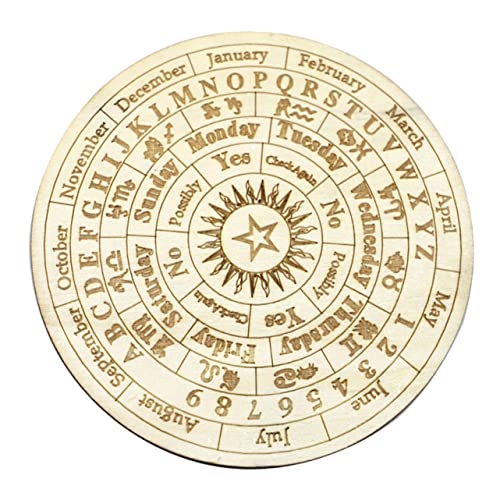 TOYANDONA Universelle Symboltafel rosa Regale Bretter Kokette Zimmerdekoration Pendelbrett Home Decor wohnungseinrichtung Astrologieplatte aus Holz Wahrsagetafeln aus Holz Buchsbaum Beige TOYANDONA Universelle Symboltafel rosa Regale Bretter Kokette Zimmerdekoration Pendelbrett Home Decor wohnungseinrichtung Astrologieplatte aus Holz Wahrsagetafeln aus Holz Buchsbaum Beige von TOYANDONA
