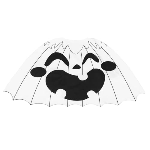 TOYANDONA Vampir Umhang Halloween Kostüm Bat Cosplay Cape mit Fledermaus Kapuze Weiches Leichtes Stoffkostüm für Jungen Mädchen Karneval Maskerade Verkleidung von TOYANDONA