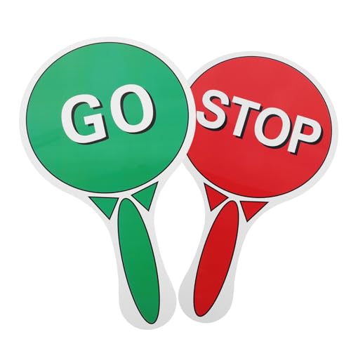 TOYANDONA Verkehrssicherheits Handzeichen Tragbares Lernspielzeug für Klassenzimmer und Außeneinsatz Interaktives Abstimmungs Paddel zur Spielerischen Verkehrsregelvermittlung TOYANDONA Verkehrssicherheits Handzeichen Tragbares Lernspielzeug für Klassenzimmer und Außeneinsatz Interaktives Abstimmungs Paddel zur Spielerischen Verkehrsregelvermittlung von TOYANDONA