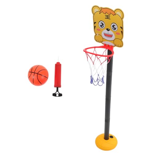 TOYANDONA Verstellbarer Basketballkorb für Cartoon Basketballrahmen Indoor Outdoor Sportspielzeug Jungen Mädchen Freizeitspielzeug Leicht und Langlebig für Eltern Junge Mädchen Spiele TOYANDONA Verstellbarer Basketballkorb für Cartoon Basketballrahmen Indoor Outdoor Sportspielzeug Jungen Mädchen Freizeitspielzeug Leicht und Langlebig für Eltern Junge Mädchen Spiele von TOYANDONA