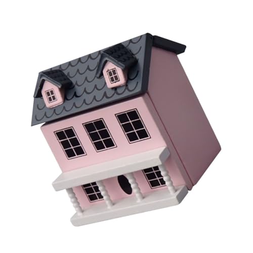 TOYANDONA Miniaturen 12 Puppenhaus Aus Pink Und Niedliches Dekoratives Modell Für Und Sammler Kreatives Basteln Und Als Puppenhaus TOYANDONA Miniaturen 12 Puppenhaus Aus Pink Und Niedliches Dekoratives Modell Für Und Sammler Kreatives Basteln Und Als Puppenhaus von TOYANDONA