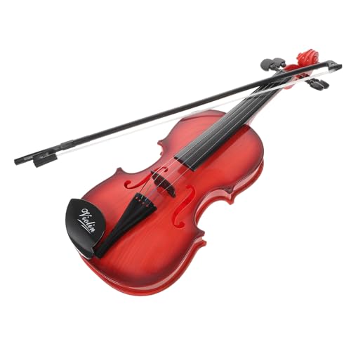 TOYANDONA Violine Spielzeug Kindergeige Geigenspielzeug Für Kinder Stellen Sie Sich Vor, Sie Spielen Geige Akustisches Geigenspielzeug Geigenmusical Für Kinder Light Brown Plastik TOYANDONA Violine Spielzeug Kindergeige Geigenspielzeug Für Kinder Stellen Sie Sich Vor, Sie Spielen Geige Akustisches Geigenspielzeug Geigenmusical Für Kinder Light Brown Plastik von TOYANDONA