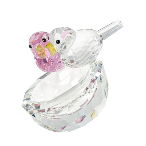 TOYANDONA Vogelnest Ornament Aus Kristall Vogelnest Künstliche Vogelnester Vogelnester Zum Basteln Vogeldekor Für Zuhause Ostern Künstliche Vogelnest Ornamente Vogel Ornament von TOYANDONA