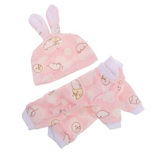 TOYANDONA Waschbarer Bodysuit und Mütze Vielseitige Puppenkostüme für Kreatives Anziehen Einfache Handhabung und Kompatibel mit Verschiedenen Puppen TOYANDONA Waschbarer Bodysuit und Mütze Vielseitige Puppenkostüme für Kreatives Anziehen Einfache Handhabung und Kompatibel mit Verschiedenen Puppen von TOYANDONA