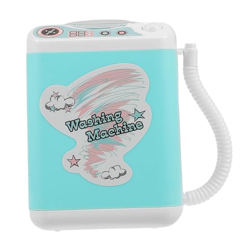 TOYANDONA Waschmaschine Spielzeug Für Kinder Pretend Spielen Spielzeug Mini Make-up Puff Reiniger Appliance Modell Für Kosmetik Pinsel Puppe Tuch Wäsche Reinigung von TOYANDONA