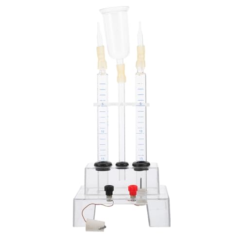 TOYANDONA Wasserelektrolyse Kit - Experimentator Elektrolyse Kit - Chemische Experimentierausrüstung Wasserstoffe Chemische Requisiten Pp TOYANDONA Wasserelektrolyse Kit - Experimentator Elektrolyse Kit - Chemische Experimentierausrüstung Wasserstoffe Chemische Requisiten Pp von TOYANDONA