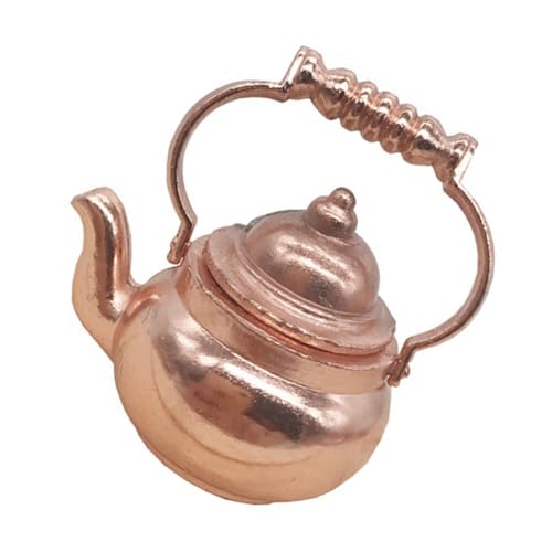 TOYANDONA Wasserkocher Modell klein Auto Puppe zappeln Bausatz für kinderspielzeug geburtstagsmitgebsl Toys Mini Wasserkocher Mini-Wasserkocher-Ornament Legierung von TOYANDONA