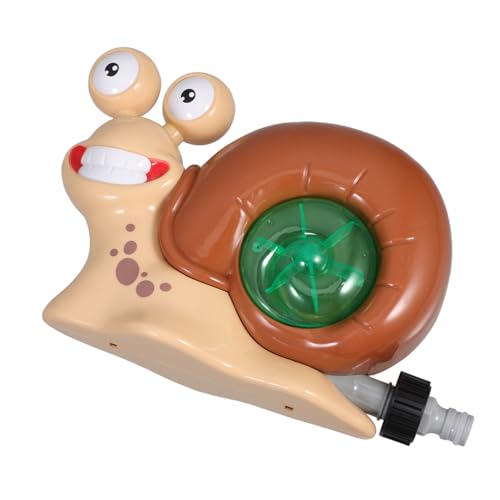 TOYANDONA Wassersprinkler für Schneckenförmiger Gartensprinkler Robustem Material Verstellbarer Wasserfluss für Outdoor Wasserspaß im Sommer Geeignet für Kleinkinder und Ältere TOYANDONA Wassersprinkler für Schneckenförmiger Gartensprinkler Robustem Material Verstellbarer Wasserfluss für Outdoor Wasserspaß im Sommer Geeignet für Kleinkinder und Ältere von TOYANDONA