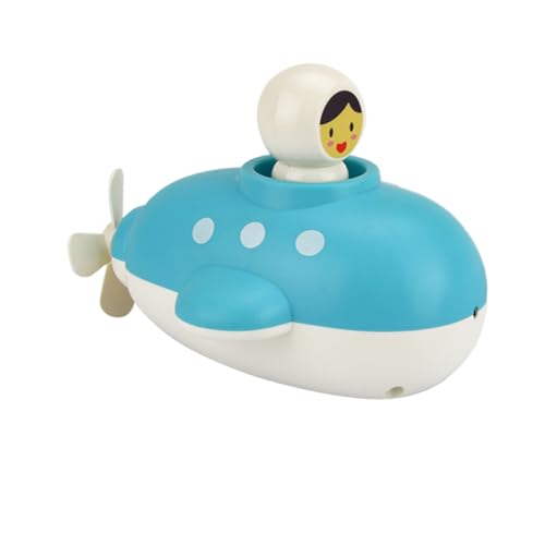 TOYANDONA Spielzeug-wassersprühbad-u-Boot Aus Abs Sicher Für Kinder Spiralfeder Lustiges Badewerkzeug Zufällige Farbe Kinderliebling von TOYANDONA