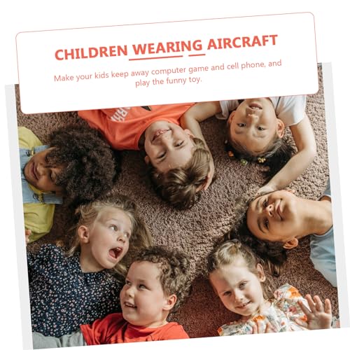 TOYANDONA Wearbares DIY Flugzeug aus Karton Kreatives Bastelset für Jungen und Mädchen Robustes Faltbares Flugzeug Kostüm Fördert Fantasie und Eltern Junge Mädchen Teilig TOYANDONA Wearbares DIY Flugzeug aus Karton Kreatives Bastelset für Jungen und Mädchen Robustes Faltbares Flugzeug Kostüm Fördert Fantasie und Eltern Junge Mädchen Teilig von TOYANDONA