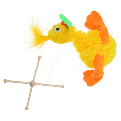 TOYANDONA Weiche Niedliche Enten Marionette aus Plüsch Interaktives Fadenspielzeug für Puppentheater Spiel und Dekoration von TOYANDONA