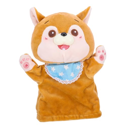 TOYANDONA Weiche Plüschige Shiba Inu Handpuppe Interaktives Storytelling Frühes Lernspielzeug für Kindergarten und Theateraufführungen Tierisches Rollenspiel Zubehör TOYANDONA Weiche Plüschige Shiba Inu Handpuppe Interaktives Storytelling Frühes Lernspielzeug für Kindergarten und Theateraufführungen Tierisches Rollenspiel Zubehör von TOYANDONA