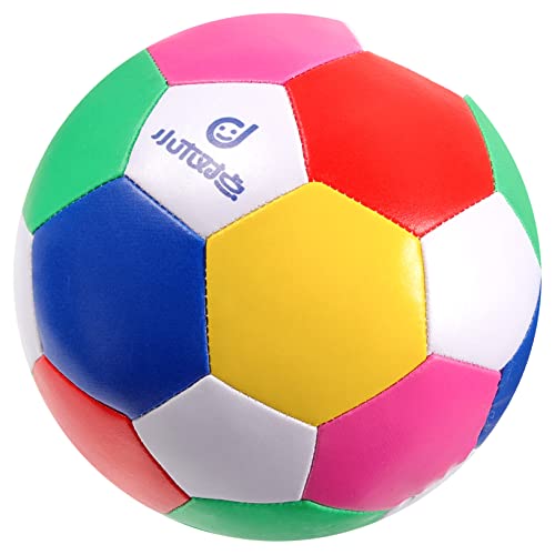 TOYANDONA Weicher Fußball Für Bouncy Soccer Ball Indoor & Outdoor Für Kleinkinder Durchmesser Farbenfroh Und ärmarm Ideales Für Aktive Kleinkinder von TOYANDONA