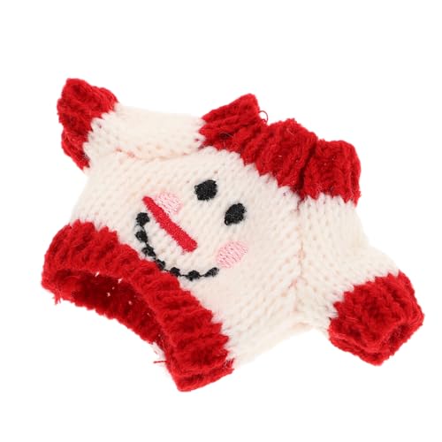 TOYANDONA Weicher Plüsch Pullover für Puppen Miniatur Kleidung Kuscheliger Puppenpullover für Vielseitiger Puppen Sweater als zu Geburtstag und Party von TOYANDONA