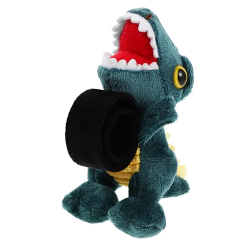 TOYANDONA Weiches Dinosaurier Plüschanhänger Motorrad Rückseiten Dekoration Kreatives Mini Stofftier Junge Mädchen Robust Farbintensiv von TOYANDONA