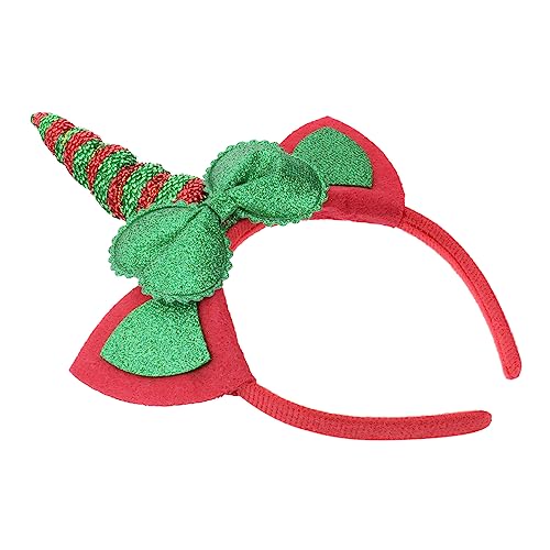 TOYANDONA Weihnachtlicher Einhorn Haarreif für Mädchen Weiches Komfortables Stirnband Leichtes Langlebiges Party Accessoire für Geburtstagsfeiern Weihnachten und Halloween TOYANDONA Weihnachtlicher Einhorn Haarreif für Mädchen Weiches Komfortables Stirnband Leichtes Langlebiges Party Accessoire für Geburtstagsfeiern Weihnachten und Halloween von TOYANDONA