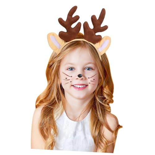TOYANDONA Weihnachts-haarreif Rehgeweih Haarreif für Junge Mädchen Langlebiges Material Leuchtende Farben Party Karnevalszubehör Niedliches Reh-kostüm-accessoire für Weihnachten TOYANDONA Weihnachts-haarreif Rehgeweih Haarreif für Junge Mädchen Langlebiges Material Leuchtende Farben Party Karnevalszubehör Niedliches Reh-kostüm-accessoire für Weihnachten von TOYANDONA
