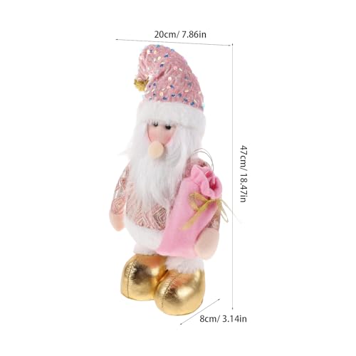 TOYANDONA Weihnachtsdekoration - Verstellbare Plüsch-weihnachtspuppe mit Lichtern, Musik, Musikalischem Gesang, Tanz, Stofftieren, Plüsch, Elektrischen Puppen für Kinder - Schneemann von TOYANDONA
