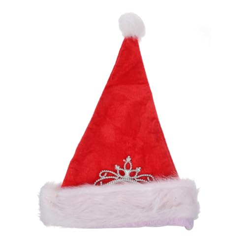 TOYANDONA weihnachtsdeko weihnachts kopfschmuck Weihnachtsfeierbedarf Weihnachtsmütze für Frauen Kappen Tiara Weihnachtsfeier Weihnachtsmütze Weihnachtsschmuck Kopfbedeckung Stoff Hut von TOYANDONA