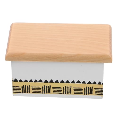 TOYANDONA Weiße Holz Aufbewahrungsbox Gefälschte Zubehör für Kreative DIY Projekte und Sammlerstücke Sicher und Einfallsreich TOYANDONA Weiße Holz Aufbewahrungsbox Gefälschte Zubehör für Kreative DIY Projekte und Sammlerstücke Sicher und Einfallsreich von TOYANDONA