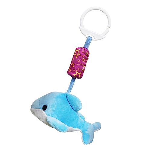 TOYANDONA Wiege Anhänger -Cartoon-anhänger Wiege Klappert Cartoon- Babybettglocken Blue TOYANDONA Wiege Anhänger -Cartoon-anhänger Wiege Klappert Cartoon- Babybettglocken Blue von TOYANDONA