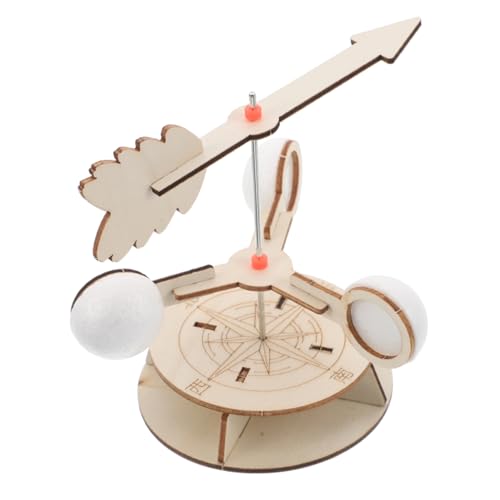 TOYANDONA Windfahne bastelset für wetterstation DIY Wissenschaftsspielzeug Wissenschaft Kits Windrichtung Modell Wetterspielzeug für Wetterwissenschafts-Kit Wetterfahne hölzern TOYANDONA Windfahne bastelset für wetterstation DIY Wissenschaftsspielzeug Wissenschaft Kits Windrichtung Modell Wetterspielzeug für Wetterwissenschafts-Kit Wetterfahne hölzern von TOYANDONA