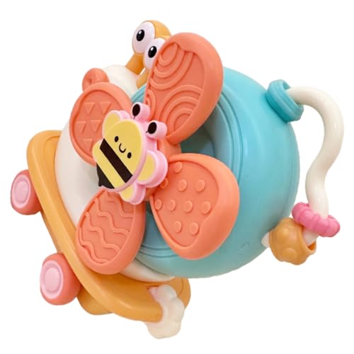 TOYANDONA Windmühle Mit Saugnapf Aktivitäts Für Babys Und Kleinkinder Fördert Feinmotorik Und Sensorische Fähigkeiten Buntes Tischspielzeug von TOYANDONA
