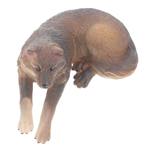 TOYANDONA Wolfsmodell Dekorative Wolfsstatue Wolfsdekorationsfiguren Für Tischdekoration Wildtiere Tierfiguren Wolfsfigur Figuren Für Kleinkinder Wolfsspielzeug Dekoratives TOYANDONA Wolfsmodell Dekorative Wolfsstatue Wolfsdekorationsfiguren Für Tischdekoration Wildtiere Tierfiguren Wolfsfigur Figuren Für Kleinkinder Wolfsspielzeug Dekoratives von TOYANDONA