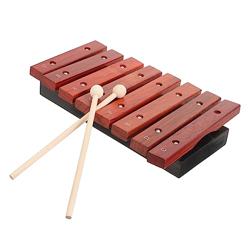 TOYANDONA Xylophon aus Holz Musikinstrument mit Schlägeln Geeignet für Anfänger und Vorschulkinder für Zuhause Kindergarten und Klassenzimmer TOYANDONA Xylophon aus Holz Musikinstrument mit Schlägeln Geeignet für Anfänger und Vorschulkinder für Zuhause Kindergarten und Klassenzimmer von TOYANDONA
